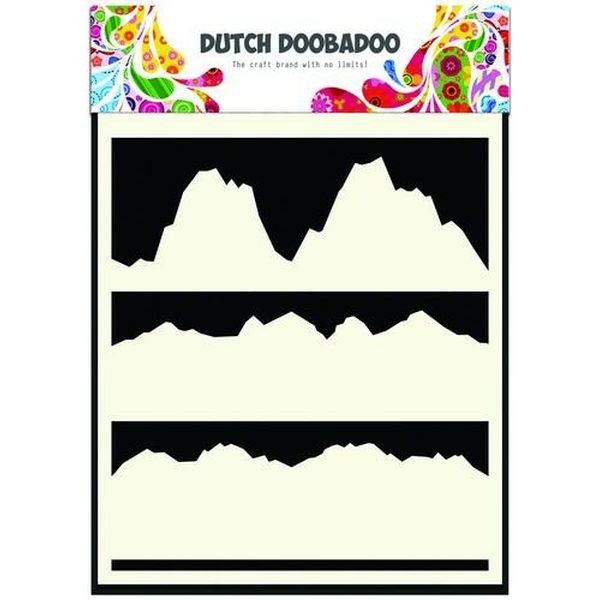 Dutch Doobadoo Mask Stencil A5 Landscape