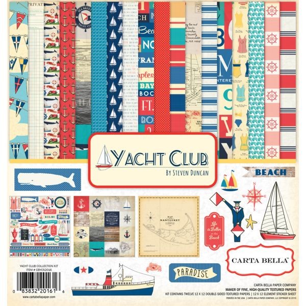 Carta Bella Yacht Club Collection Pack 12x12