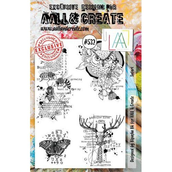 AALL & Create Clearstamps A5 No. 532 Safari