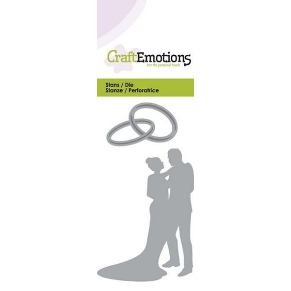 Craft Emotions Dies Wedding Couple