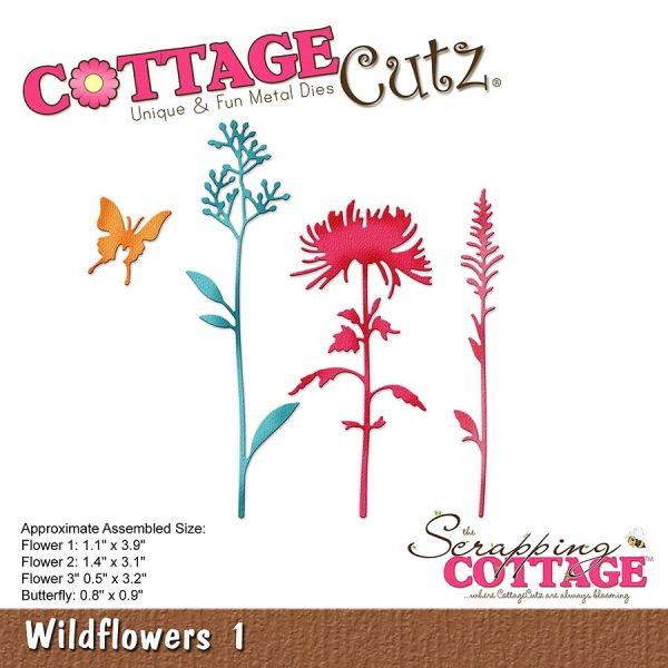 Cottage Cutz Die Wildflowers 1