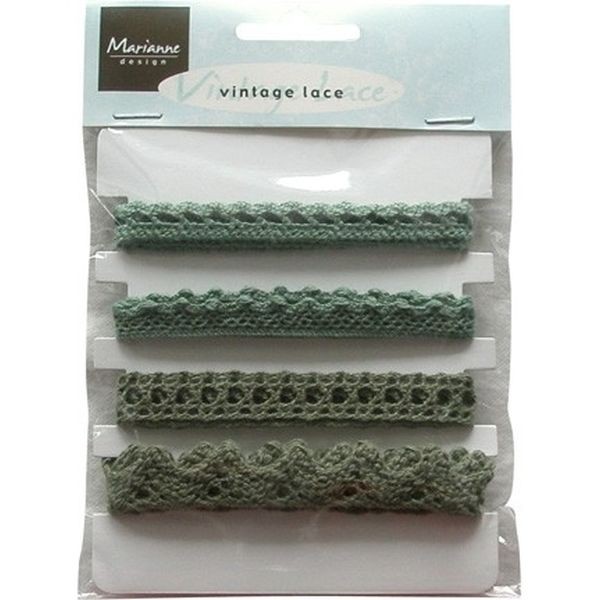 Marianne D Vintage Lace Christmas Green