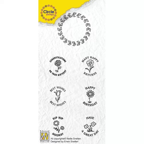 Nellie´s Choice Circle Stamps Congratulations
