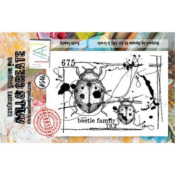 AALL & Create Clearstamps A7 No. 546 Beetle Family