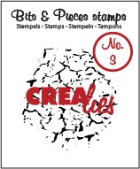 CreaLies Bits & Pieces Clearstamps No. 03 Crackle