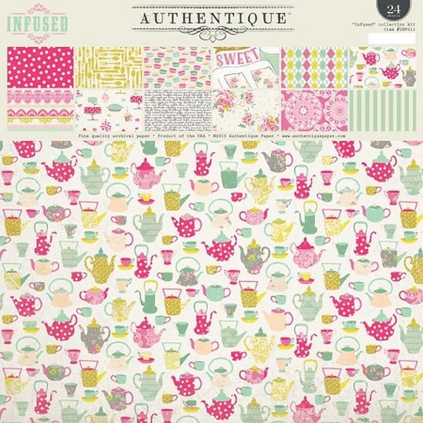 Authentique Infused Paper Pad 12x12